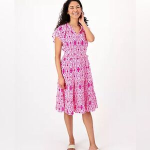 Destination 365 Tiered Midi Dress
Sz Large petite